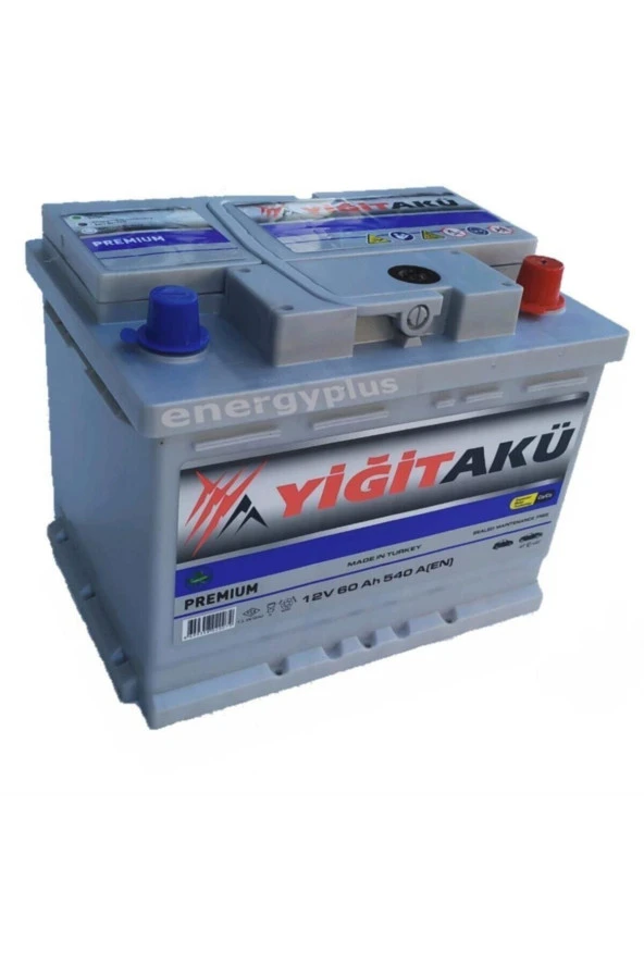 Yiğit 12V 60 Ah Amper Akü - 2