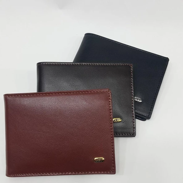 Siyah-Taba-Kahve Renkte Kartlık, Kimlik Ve Şeffaf Ehliyet Bölmeli Deri Cüzdan - 9