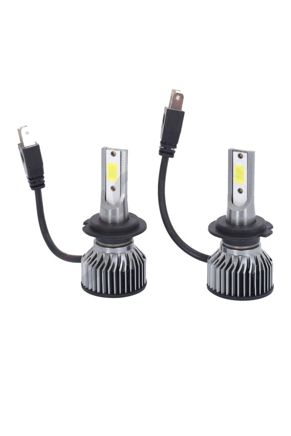 NiCe Shop H7 Erlight X Plus Led Xenon Uzun Kısa Beyaz - Yeni Nesi İnce 10000 Lümen Şimşek Etkili 6000k - 2
