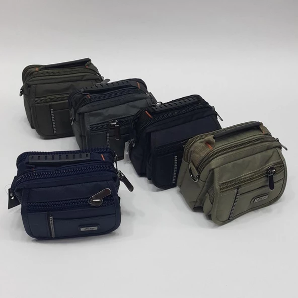 Yatay Model Küçük Boy Erkek El Çantası - 7