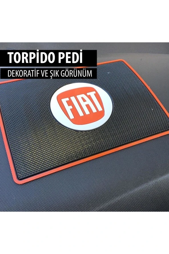 NiCe Shop Fiat Torpido Üzerine Kaydırmaz Torpido Pedi