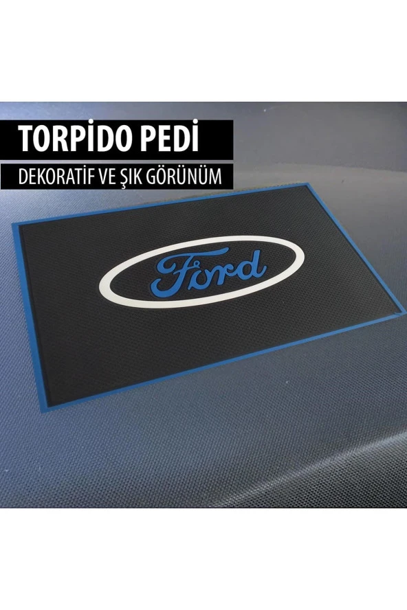 NiCe Shop Torpido Üzerine Kaydırmaz Torpido Pedi Ford