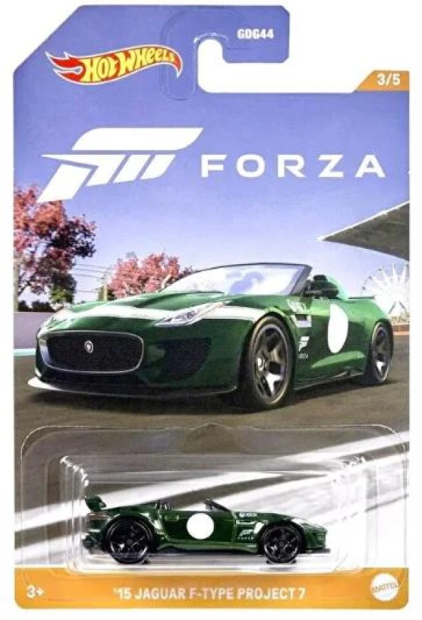 Hot Wheels Forza '15 Jaguar F-Type Project 7 HLK27