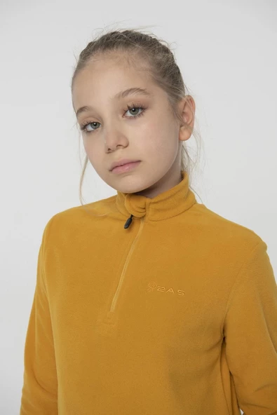 2AS Potra Yarım Fermuarlı Çocuk Polar Sweatshirt 2ASPTR1105 - 2