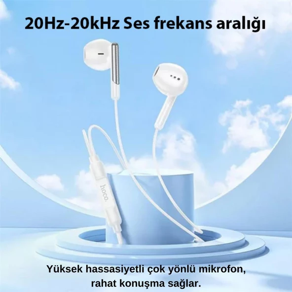 Polham HC Type C Kablolu Mikrofonlu Kulaklık, HİFİ Ses, HD Mikrofonlu Type C Kulaklık - 2