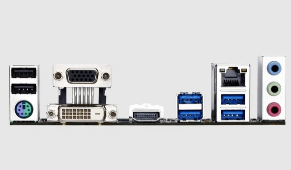 GIGABYTE B150M-DS3H-DDR3 1866MHz M2 Anakart - 4
