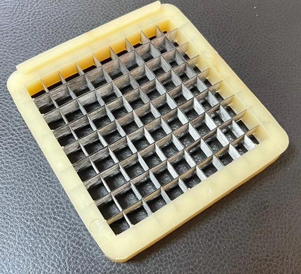 Enazon Profesyonel Patates Dilimleme Makinesi Bıçağı 9 x 9 mm - 2