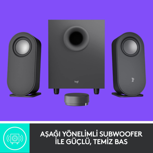 Logitech Z407 2+1 80 W Kablosuz Hoparlör OUTLET - 3