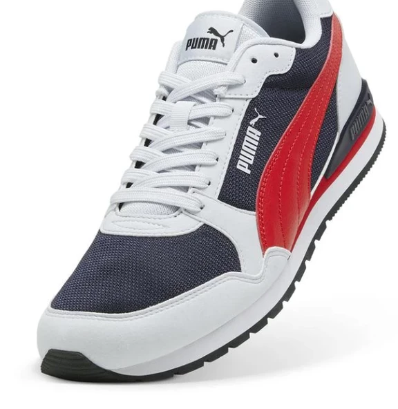 Puma St Runner V3 Mesh Unisex Mavi Sneaker Ayakkabı 384640-21 - Resim 5