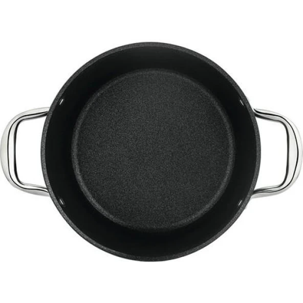 FMS Karam İndüksiyon Titanyum 26 Cm Basık Tencere - 3