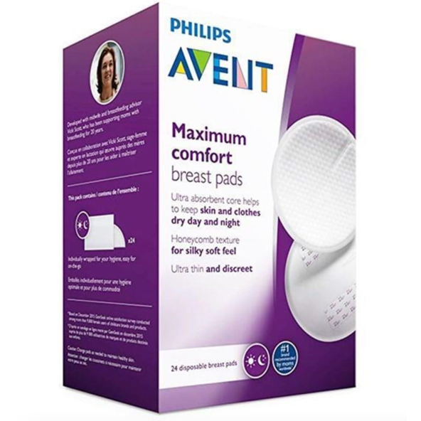 Avent SCF254/24 Göğüs Pedi 24lü