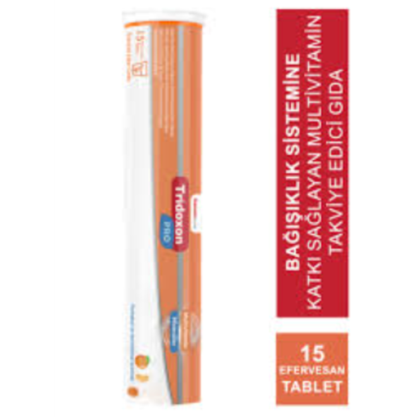İmuneks Tridoxon Pro 15 Efervesan Tablet