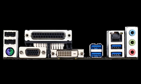 GIGABYTE B150M-D3V-DDR3 1866MHz M2 Anakart - 4