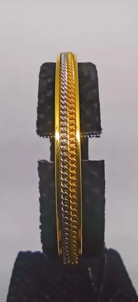 Çelik Boy Ayarlı Erkek Bijuteri Bileklik - 2