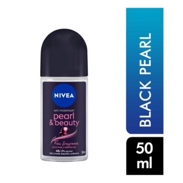 Nivea Pearl & Beauty Black Kadın Roll-On Deodorant 50 ml