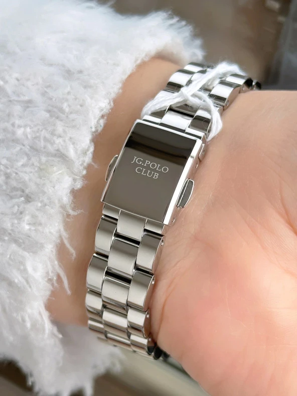 JG. Polo Clup JPC.0124.B02359C.1 Çelik Kadın Kol Saati - Resim 3