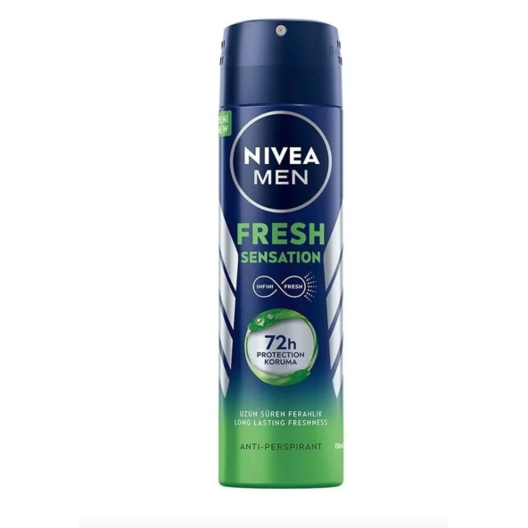 Nivea Men Fresh Sensation Erkek Sprey Deodorant 150 ml