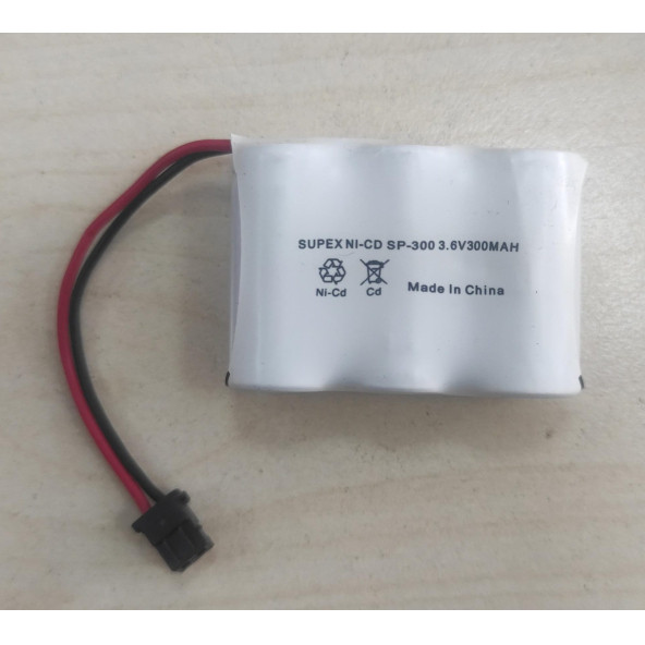PANASONİC TELSİZ TELEFON ŞARJLI PİL AAA  3.6V 300MAH  3'LÜ BİTİŞİK KISA PİL