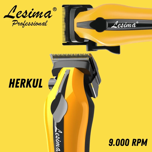 Lesima  Herkül DLC Bıçak 9000 Rpm Saç Sakal Tıraş Makinesi - 3