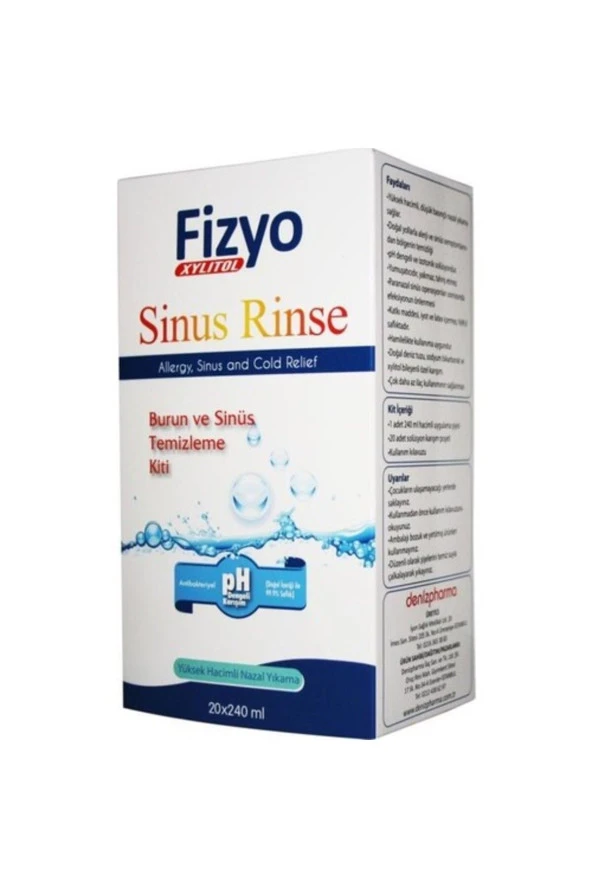 Fizyo Sinus Rinse Yetişkin 20x240 ml ürün görseli 1