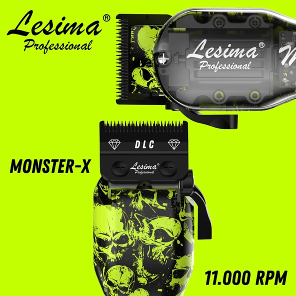 Lesima Monster Serisi Professional Model Saç Sakal Tıraş Makinesi - 2
