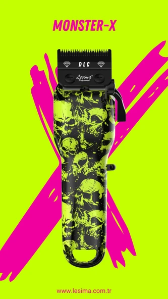 Lesima Monster Serisi Professional Model Saç Sakal Tıraş Makinesi - 6