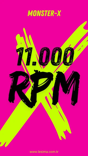 Lesima Monster Serisi Professional Model Saç Sakal Tıraş Makinesi - 4