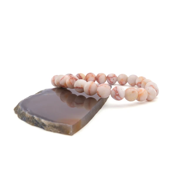 Damarlı Akik Doğal Taş Erkek Bileklik EBLK-473 - 3