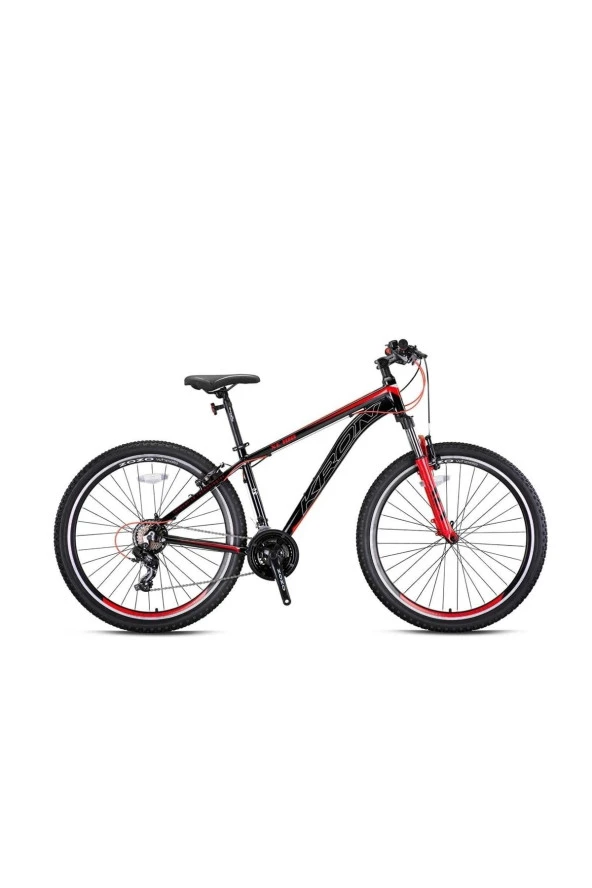 Krn22-246 Xc 100 - 27.5" Mtb - 18' - 21 Vites - V.b. - Siyah-gri/kırmızı