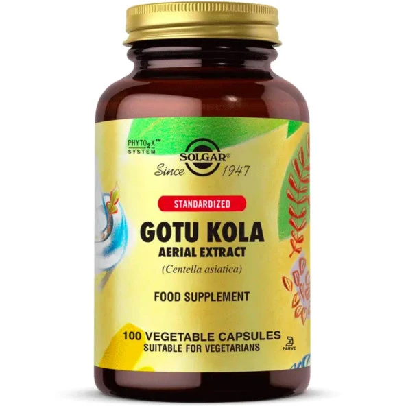 S.GOTU KOLA AERIAL EXTRACT 100 TAB