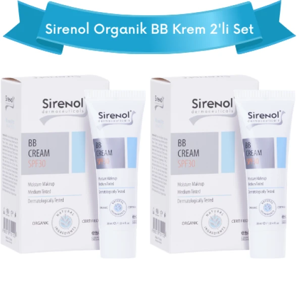 Sirenol Organik BB Krem 2'li Set 30 mL / 30 mL