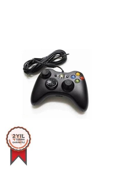 Torima Xbox 360 Siyah Kablolu Oyun Kolu Xbox Tv Ve Pc Uyumlu - 3