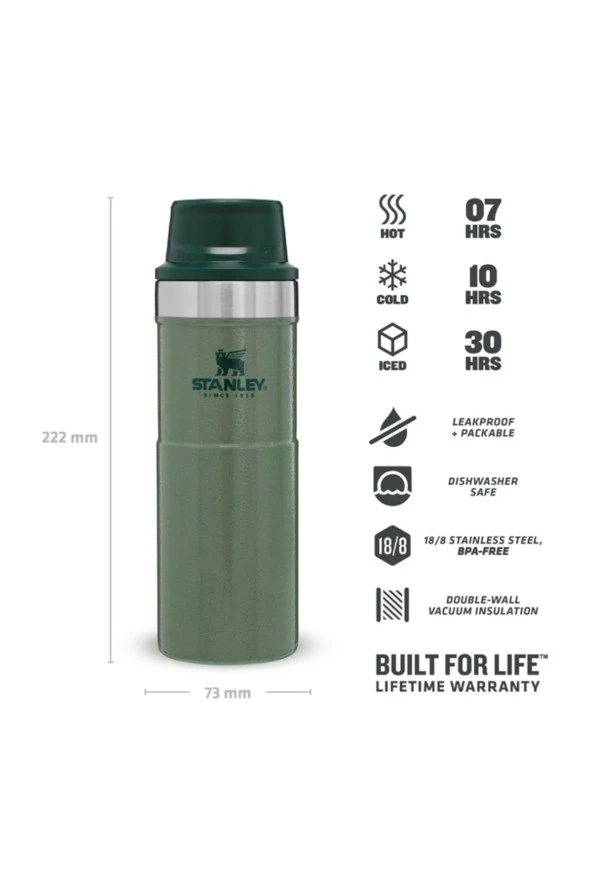 STANLEY Klasik Trigger-action Termos Bardak 0.47 Lt - 4