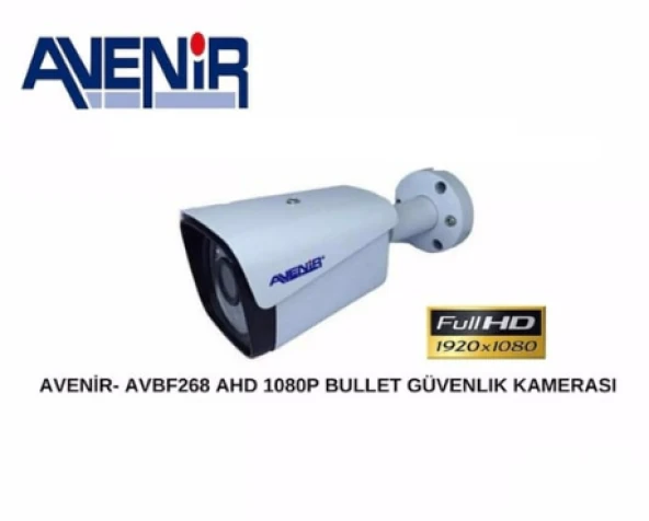 AV BF268 2 MP 3.6MM Sabit Lens Bullet Kamera