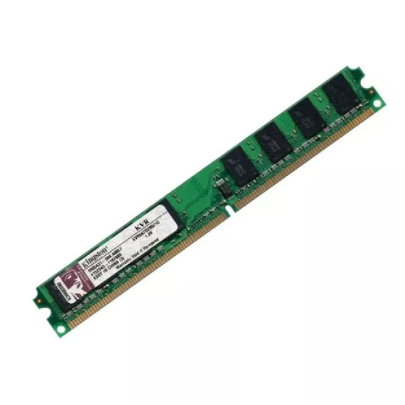 2. EL Kingston 1GB 667MHz DDR2 Ram KVR667/1G Slim MASAÜSTÜ RAM BELLEK