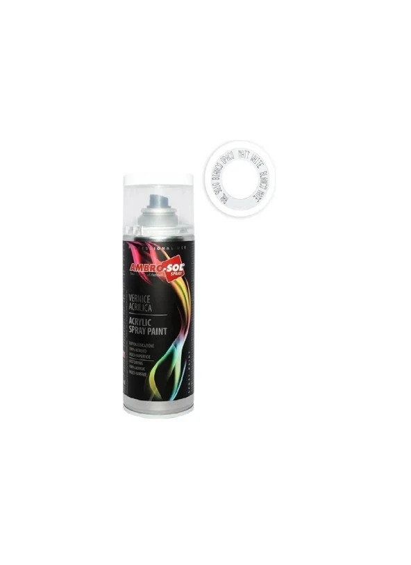 AMBRO-SOL SPREY BOYA 400 ML RAL9010 MAT BEYAZ
