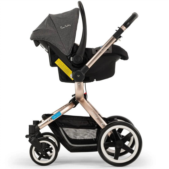 Pierre Cardin Legend Travel Sistem Bebek Arabası Füme - 4