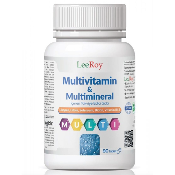 Leeroy Multivitamin Multimineral 90 Tablet