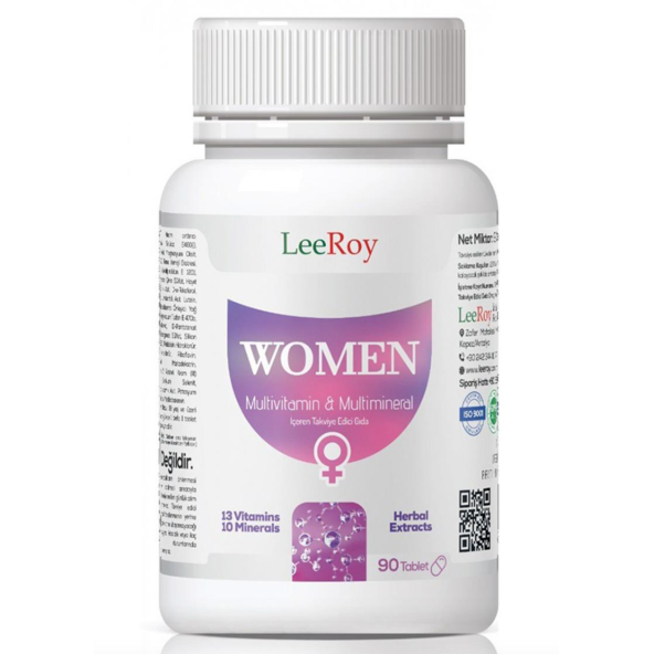 Leeroy Women Multivitamin Multimineral 90 Tablet