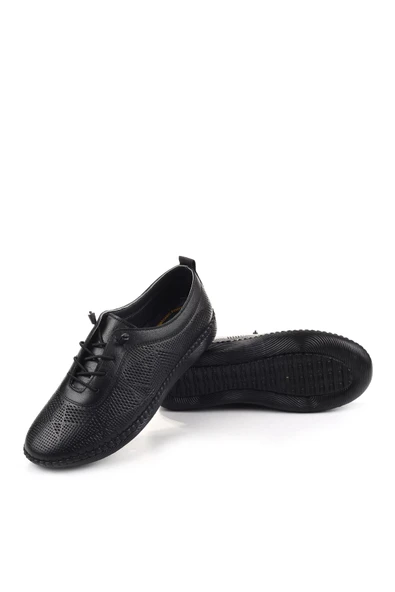 Tardelli 7000 Kadın Günlük Hakiki Deri Ortopedik Ayakkabı - Resim 5