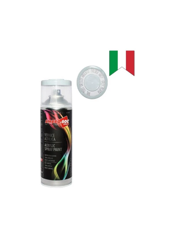 AMBRO-SOL SPREY BOYA 400 ML METALİK GRİ