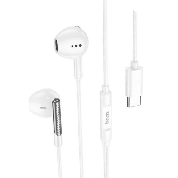 Coofbe Hc Type-C Giriş HD Mikrofonlu Kulakiçi Kablolu Type-C Kulaklık İphone 15 15 Pro Max Uyumlu