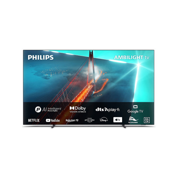 Philips 65OLED708 4K Ultra HD 65" 165 Ekran Uydu Alıcılı Google Smart OLED TV