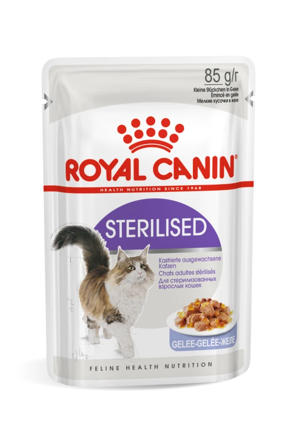 Royal Canin Sterilised Kısırlaştırılmış Jelly Kedi Yaş Maması 85gr