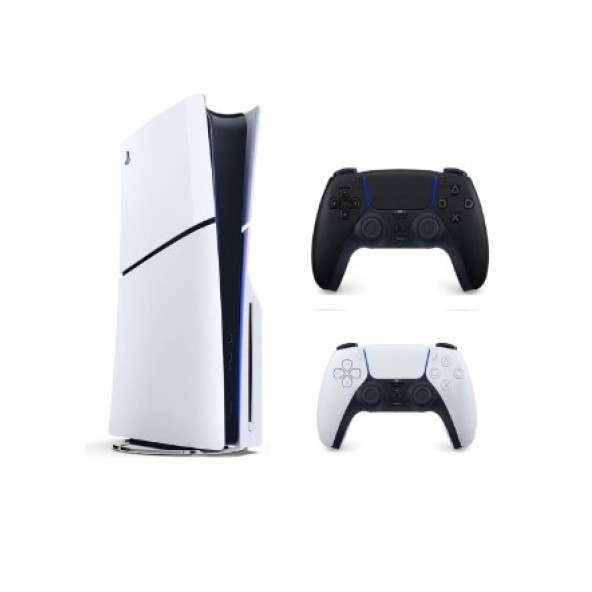 Sony Playstation 5 Slim 1 TB Cd'li + 2. Siyah Dualsense Oyun Konsolu