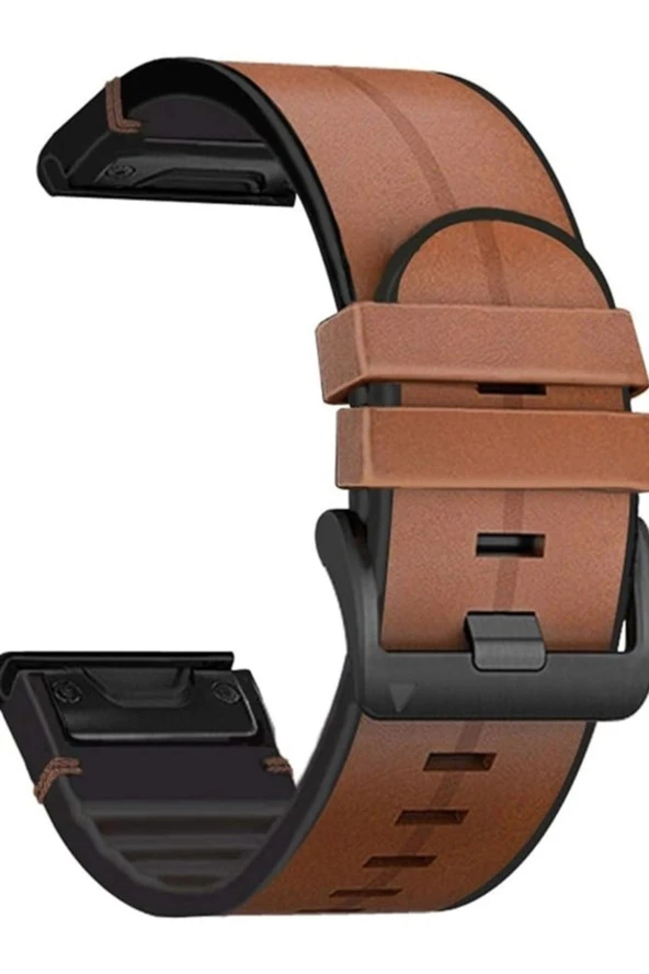 Garmin Markq ile uyumlu Manyetik Deri Kordon - 2