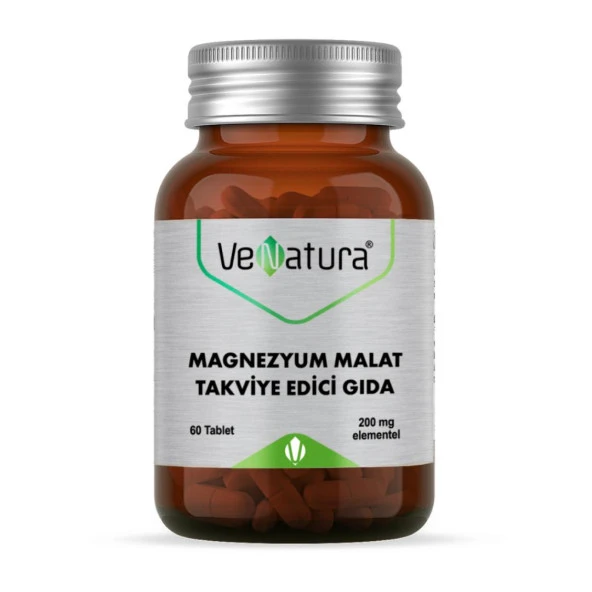 VENATURA MAGNEZYUM MALAT 60 TAB 200 MG