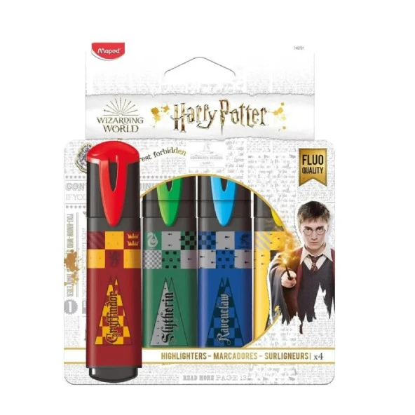 Maped Harry Potter Fosforlu Kalem 4Renk