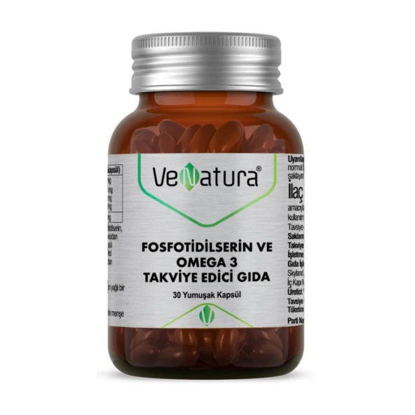 VENATURA FOSFOTİDİLSERİN-OMEGA3 30 KAPS