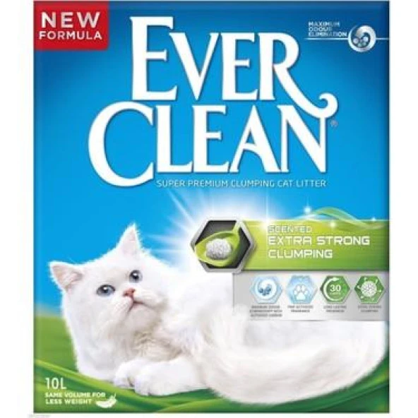 Ever Clean Extra Strong Scented (Kokulu)Kedi Kumu 10 Lt